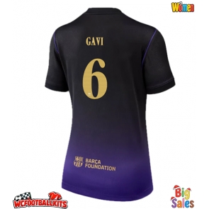 Barcelona Paez Gavi #6 Replica Away Stadium Shirt for Women 2026-27 Short Sleeve